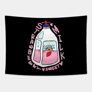 strawberry milk Tapestry