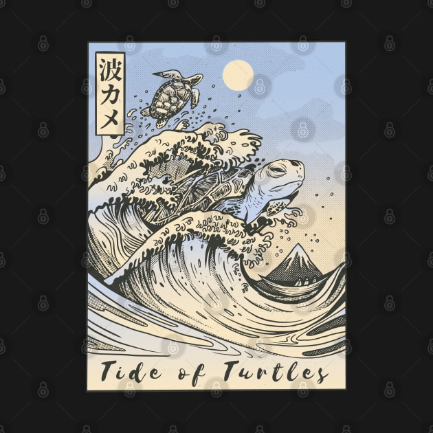 Tide of Turtles - Wave by LR_Collections