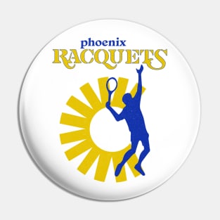 Defunct Phoenix Racquets Team Tennis 1974 Pin