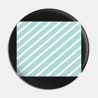 Diagonal lines - Blue and white. Pin