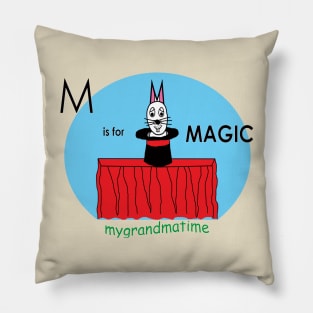 M is for MAGIC Pillow