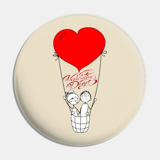 Valentine's Day Pin