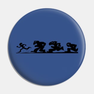 Monster Chase Pin