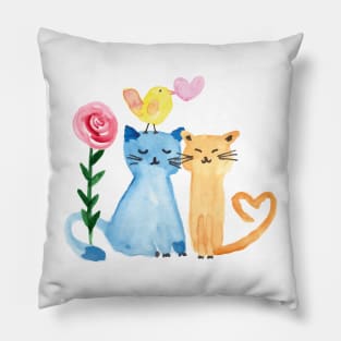 Love cats Pillow