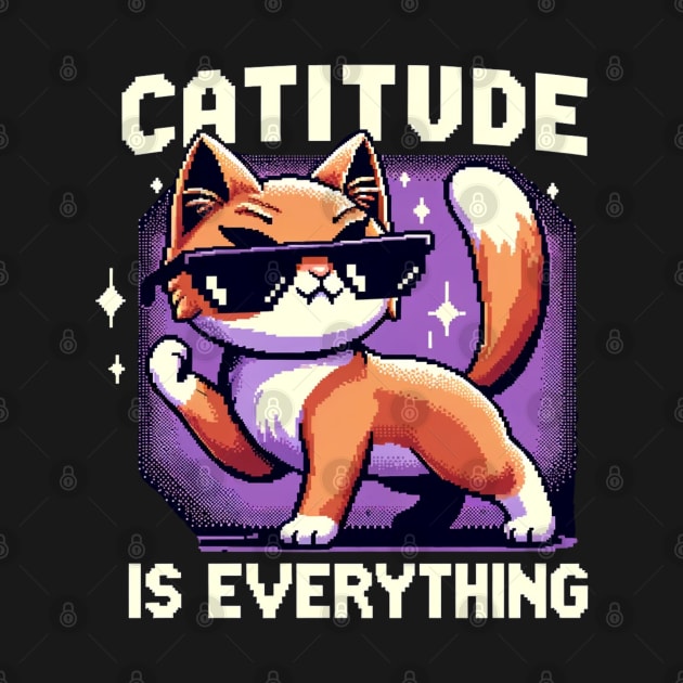 Catitude Is Everything by PixelCute