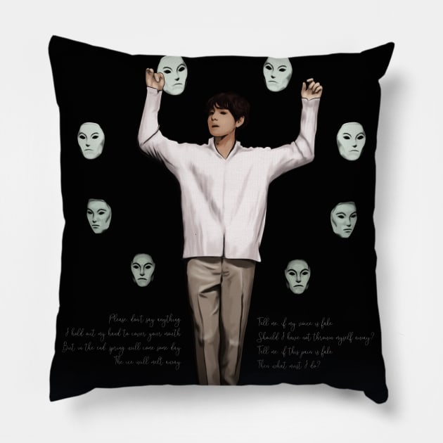 BTS V SINGULARITY Pillow by moritajung