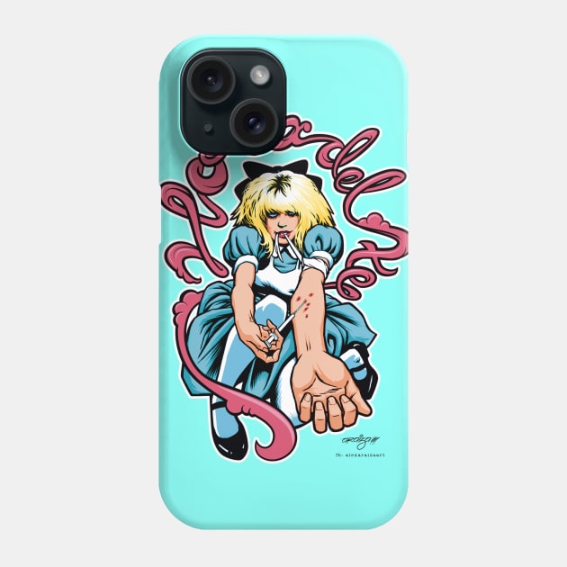 Tea Hour Phone Case by AlexAraizaArt