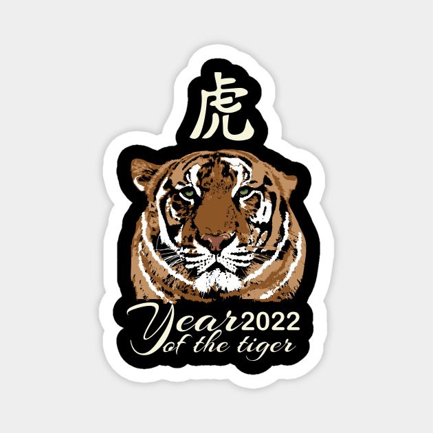 Chinese New Year 2022 Magnet by maximus123