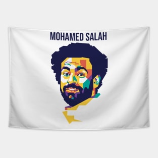 Mohamed Salah on WPAP Style Tapestry