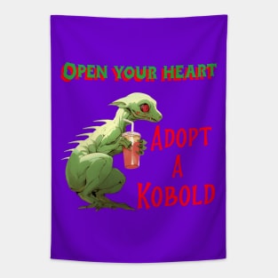 Open Your Heart— Adopt A Kobold Tapestry