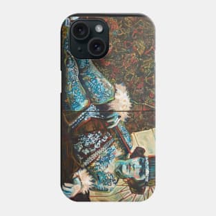 Mahitable, the tattoo'd lady Phone Case