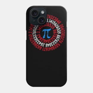 Captain Pi Math Superhero Funny Math Teacher Gift Phone Case