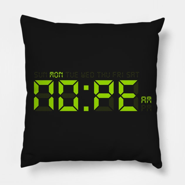 Nope O'Clock Pillow by maped