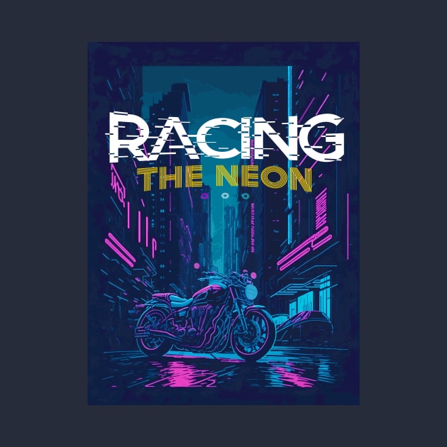 Racing the neon by By_Russso