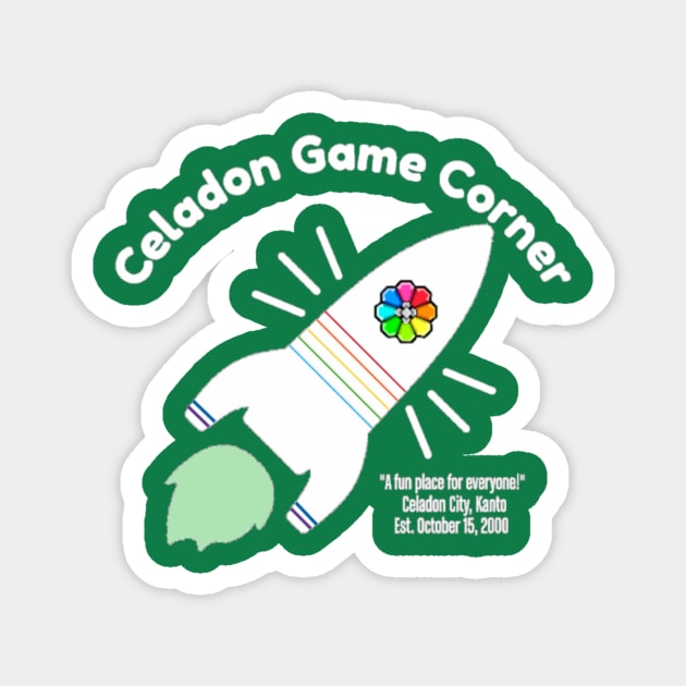 Celadon Game Corner Magnet by CarmineDesigns