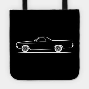 1970 Chevrolet El Camino White Tote