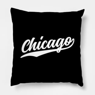 Chicago Illinois Ny 1970S Usa City Pillow