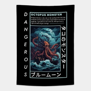 Monster octopus Tapestry