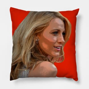 blake lively Pillow