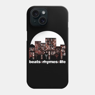 beats, rhymes, life Phone Case