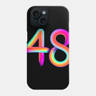 brushed 48 Phone Case