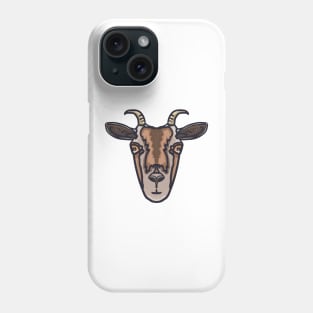 Goat Face Phone Case