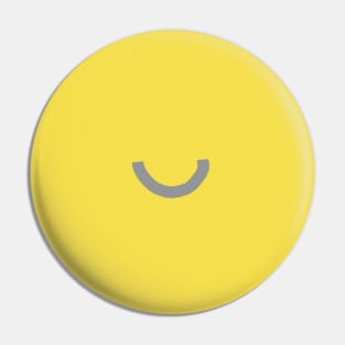 Ultimate Gray Smile Pin