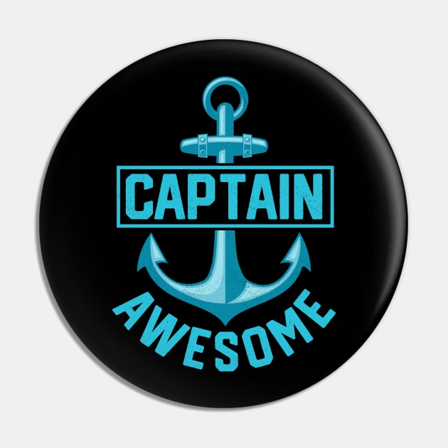 Captain awesome Pin by Fun Planet