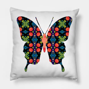 Tangerine Dotty Pillow