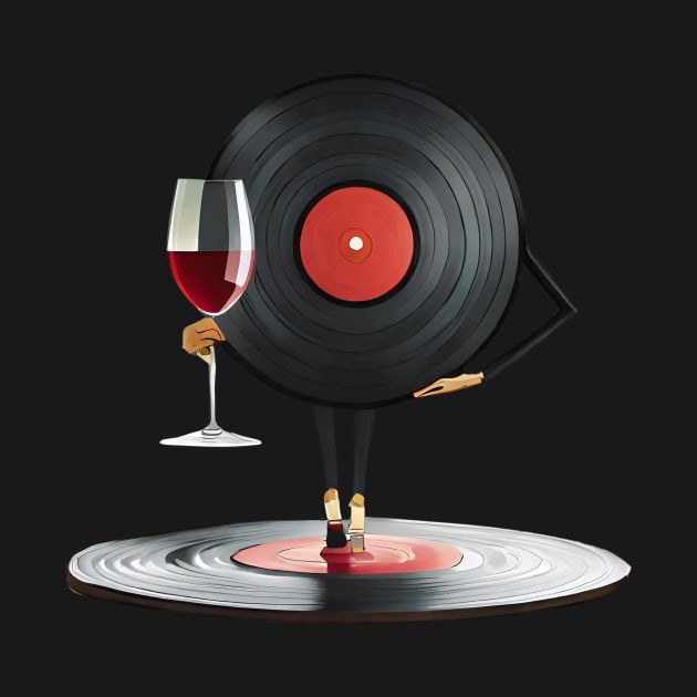 vinyl record by Wovenwardrobe