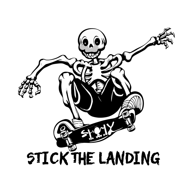 Stick The Landing by OldSchoolRetro