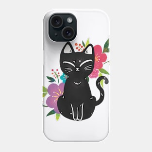 Happy Black Cat Day! Phone Case