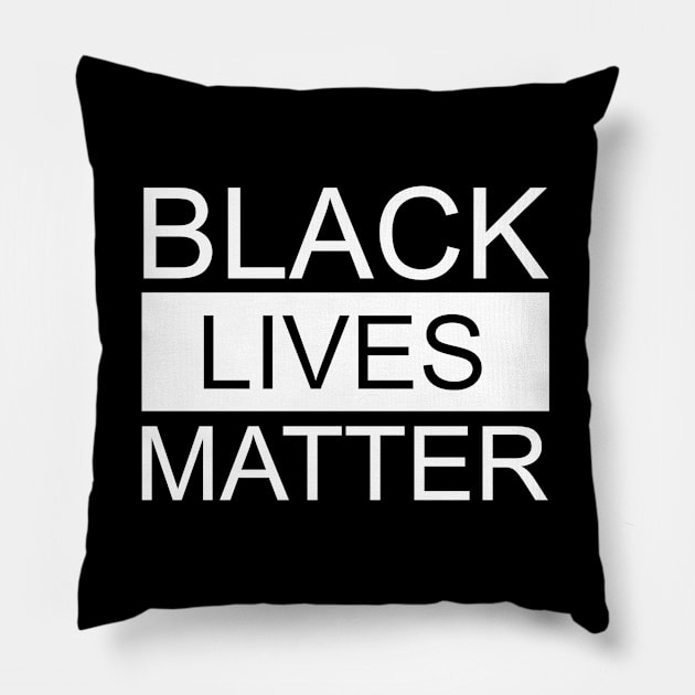 Black Lives Matter Pillow by Aedai