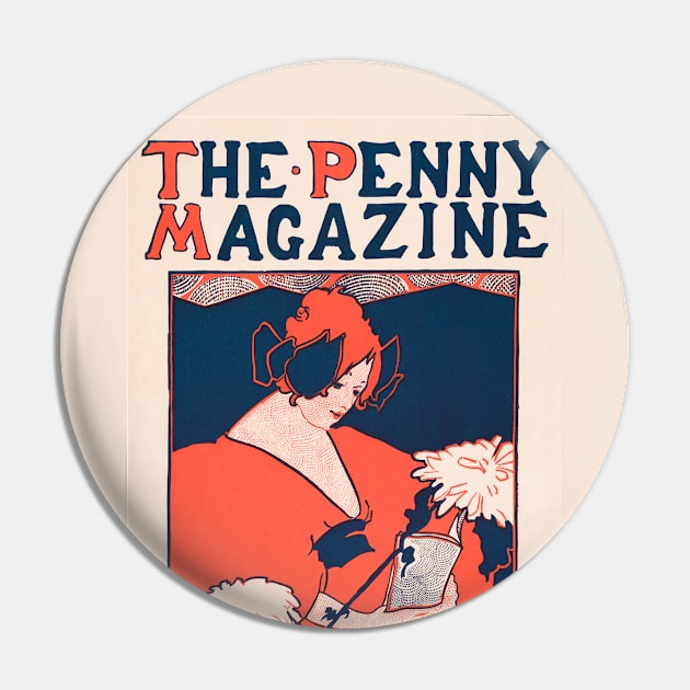 The Penny Magazine (1896) Pin by WAITE-SMITH VINTAGE ART