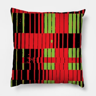 greencriss redcross Pillow