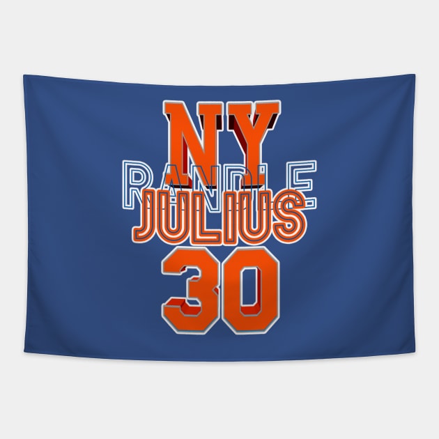 Julius Randle NY 30 Tapestry by GLStyleDesigns