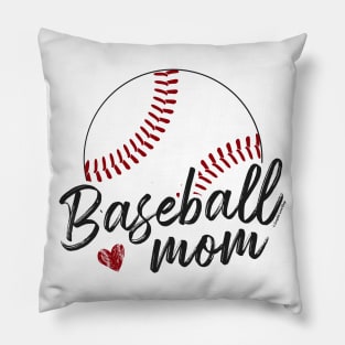 Baseball Mom Love - © Graphic Love Shop Pillow