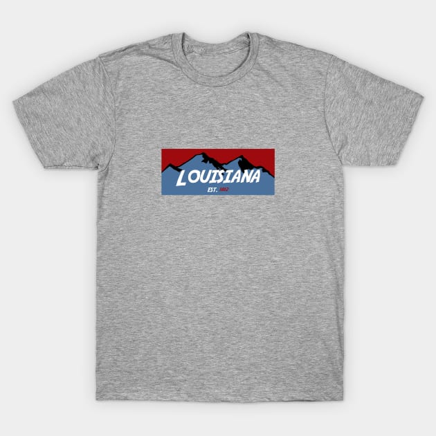 Mountains in Louisiana? A t-shirt says yes.