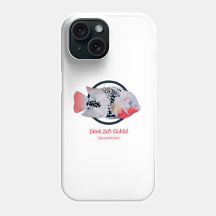 Black Belt Cichlid Phone Case