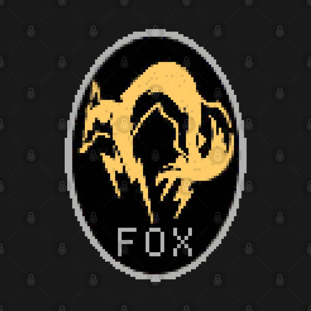 FOX Pixel Emblem by loveandlive