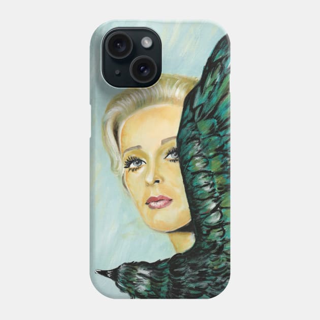 Tippi Hedren Phone Case by Svetlana Pelin