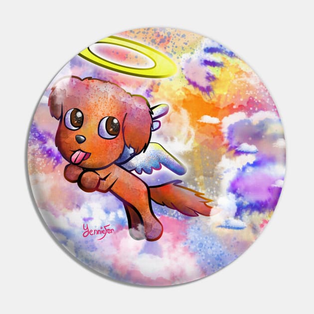 Puppy Angel Pin by Yennie Fer (FaithWalkers)