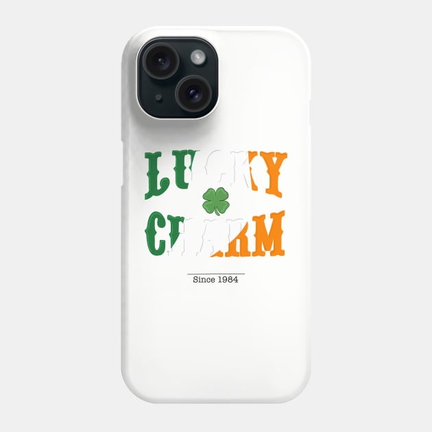 Lucky charm since 1984 Phone Case by Holailustra