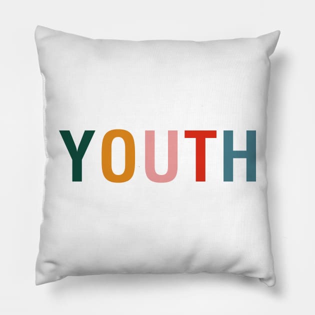 Youth Pillow by CityNoir