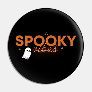 Spooky Vibes Pin