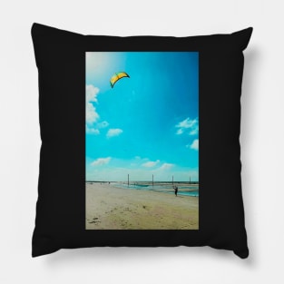 Beach Kiting No. 5 Pillow