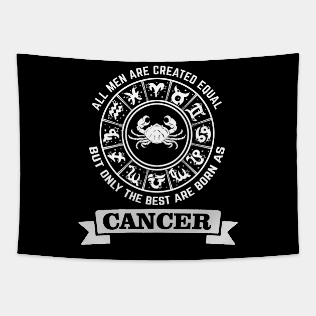 cancer sign Tapestry by AMOS_STUDIO