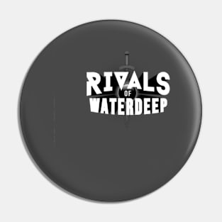 Rivals B&W Logo Pin