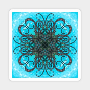 octopus mandala Magnet