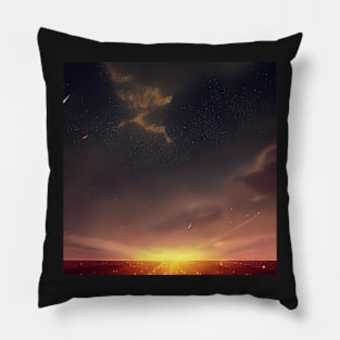 Galactic Starry Night Pillow